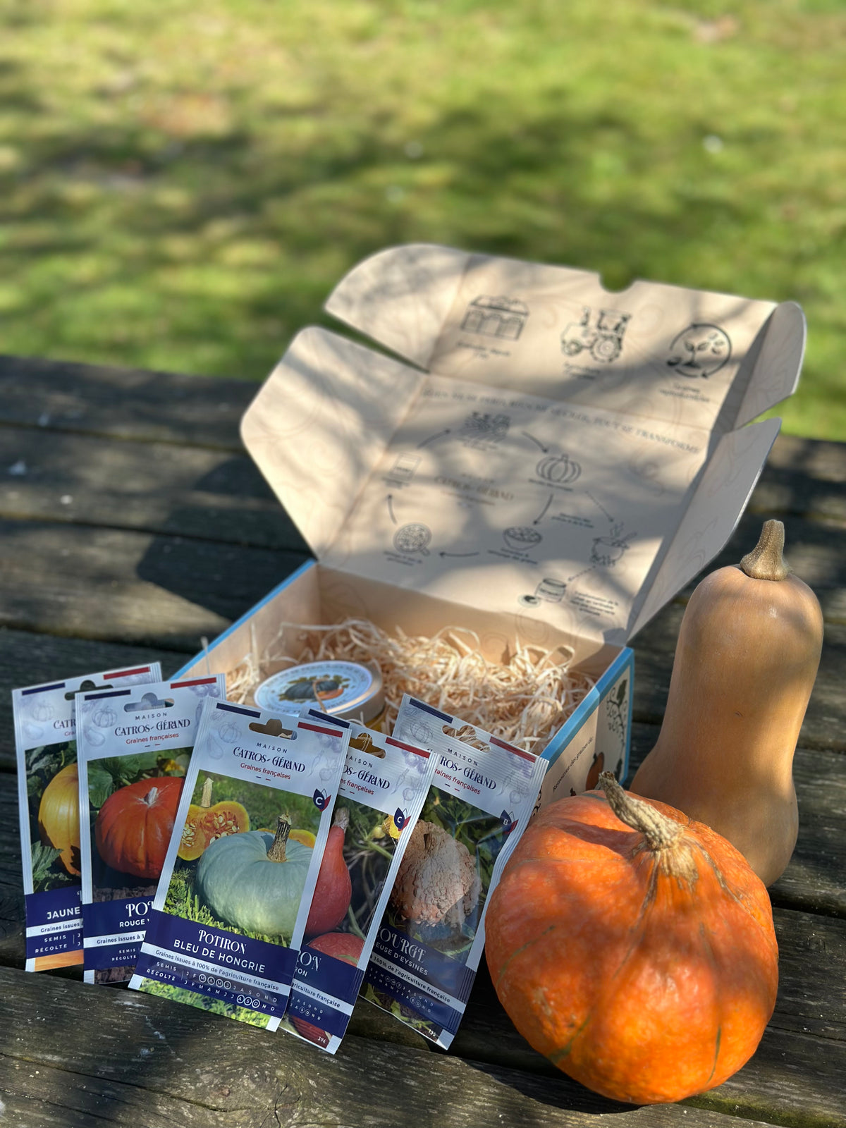 Coffret spécial courges et tartinable